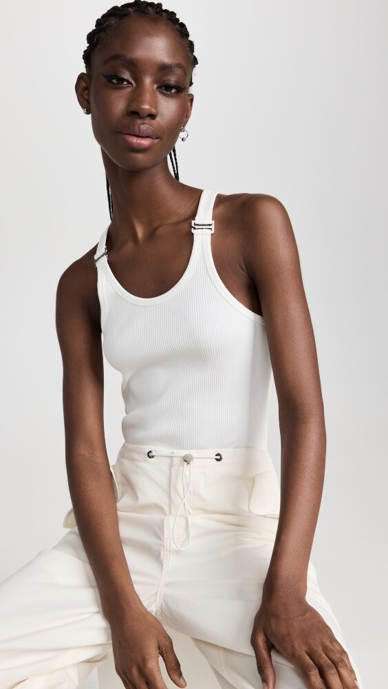 

Майка Dion Lee E-Hook, слоновая кость