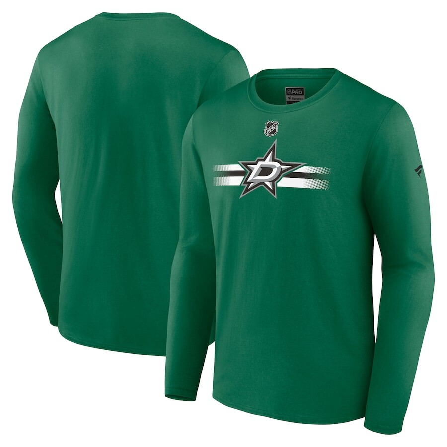 

Футболка с длинным рукавом Fanatics Branded Dallas Stars, зеленый
