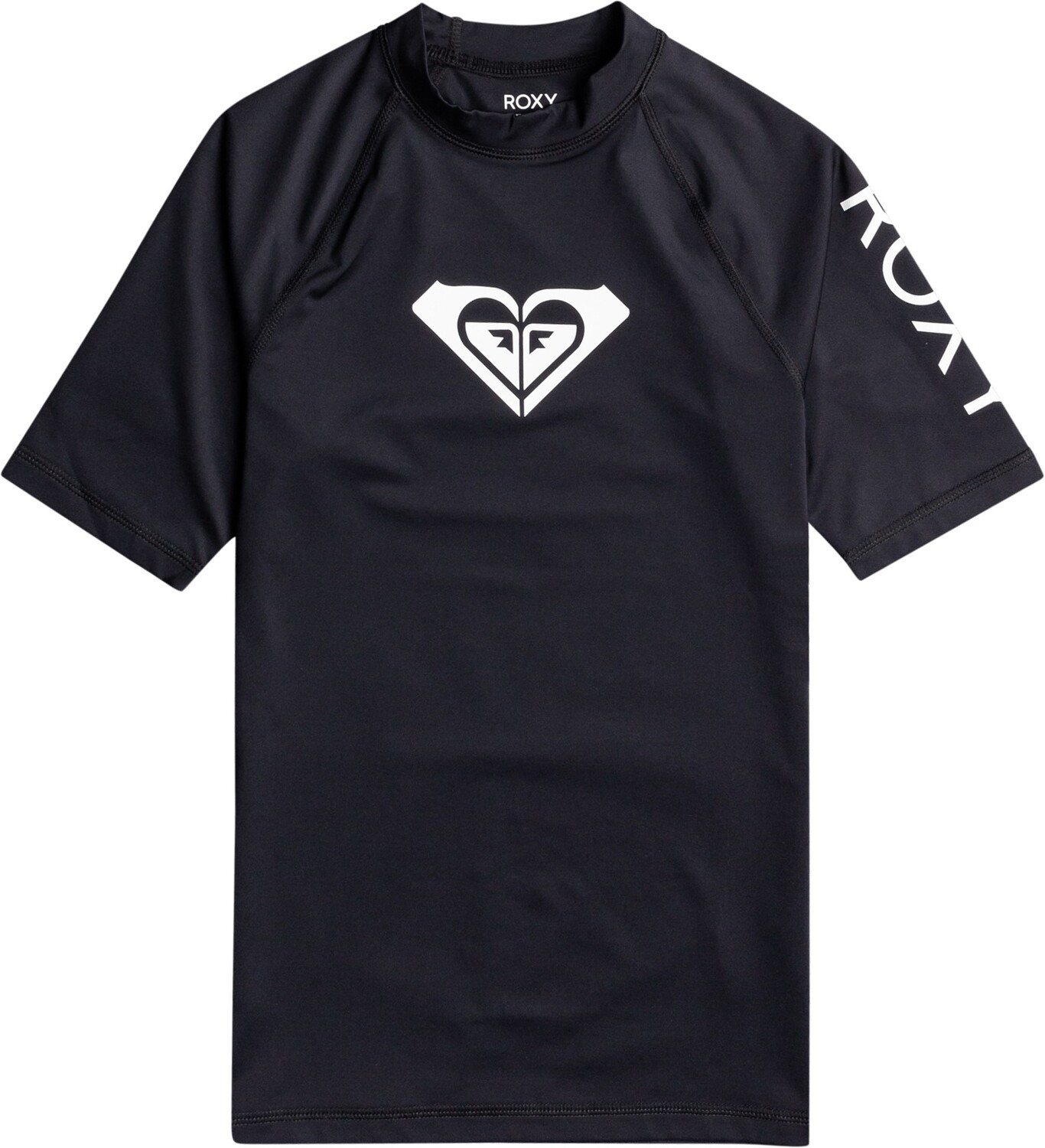 

Рашгард Whole Hearted UPF 50 — женский Roxy, черный