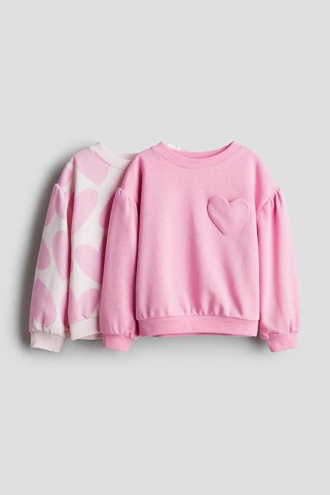 

Комплект толстовок H&M, 2 предмета, розовый
