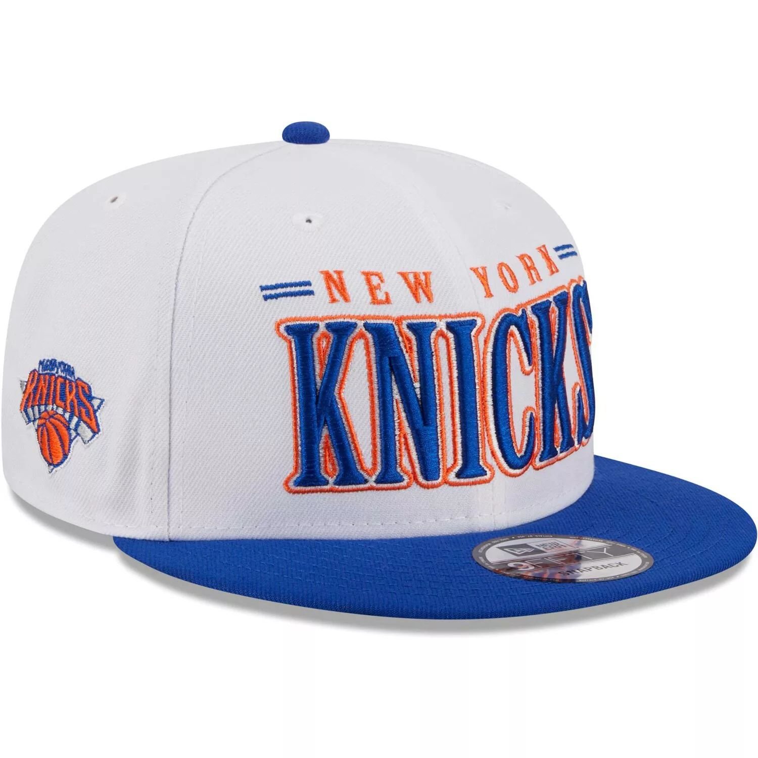 

Мужская белая кепка New Era New York Knicks Team Stack 9FIFTY Snapback