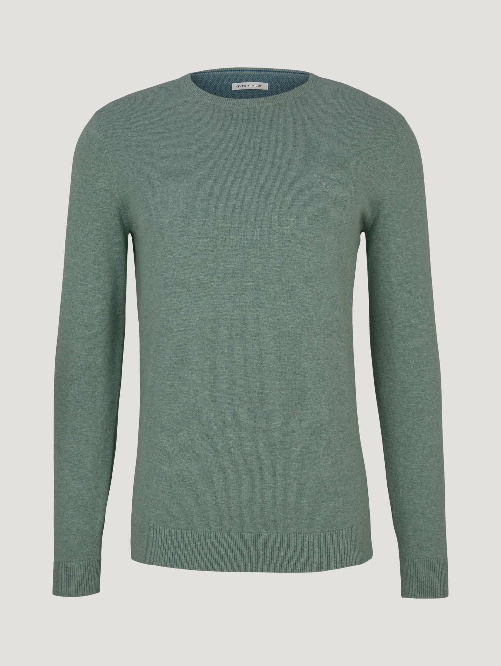 Пуловер Tom Tailor Tom Tailor Strick, зеленый пуловер tom tailor размер s зеленый