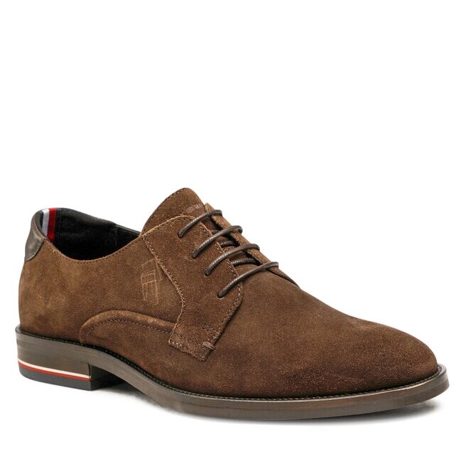 

Кроссовки Tommy Hilfiger SignatureHilfiger Suede, коричневый