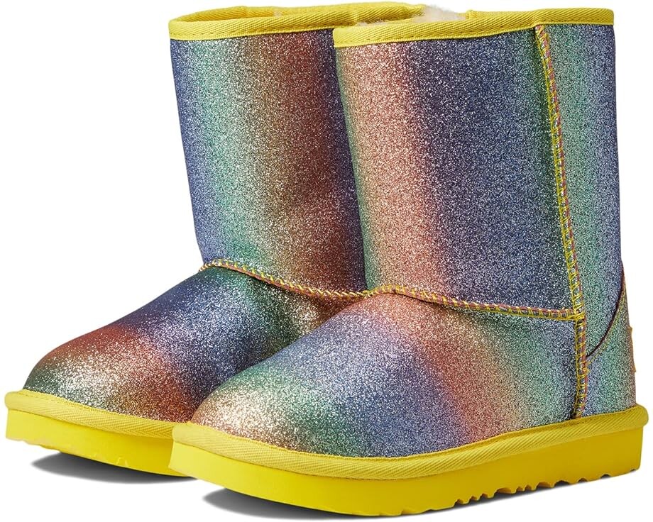 

Ботинки Ugg Classic II Glitter, цвет Rainbow