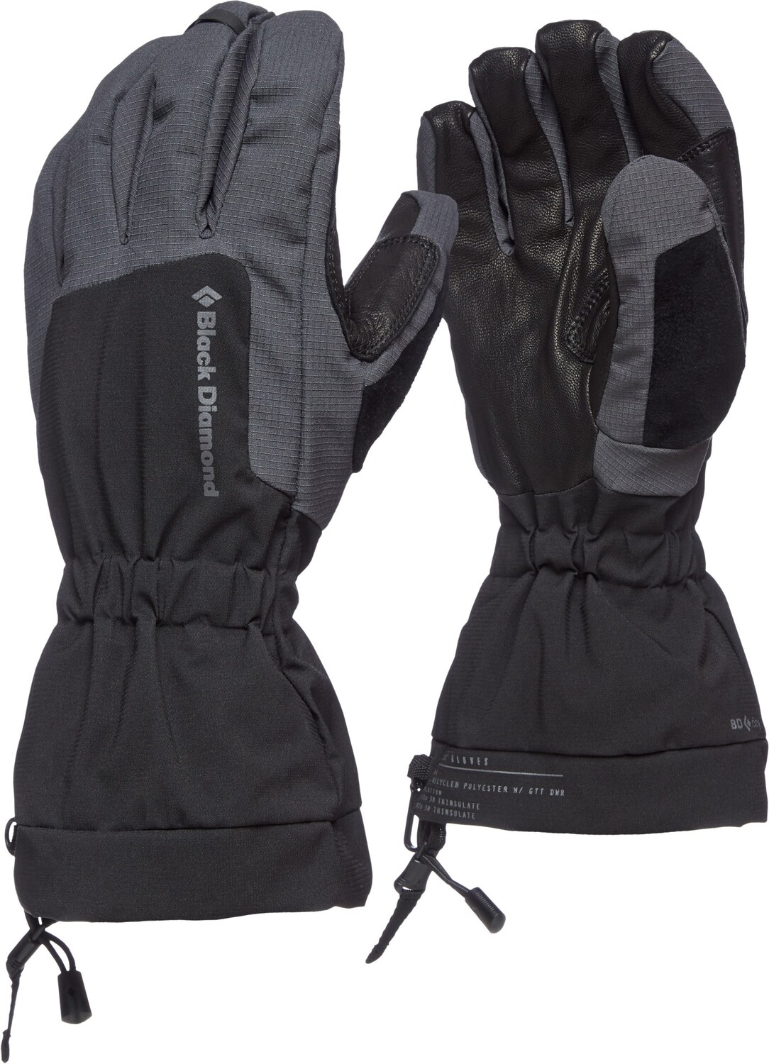 

Глиссадные перчатки Black Diamond, черный