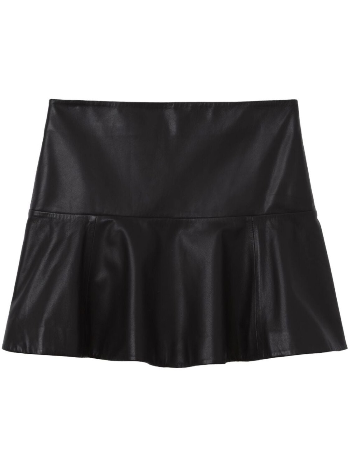 

Proenza Schouler White Label ruffle-hem mini skirt, черный