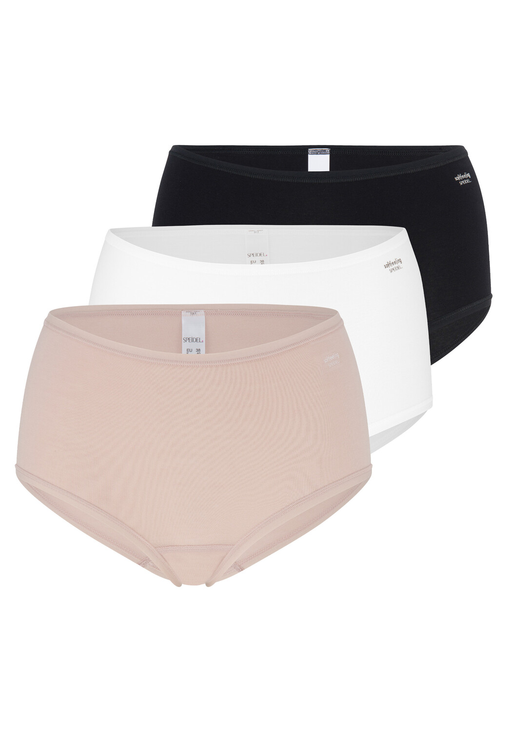 

Трусы SPEIDEL Panty Soft Feeling, цвет Schwarz/Weiß/Skin