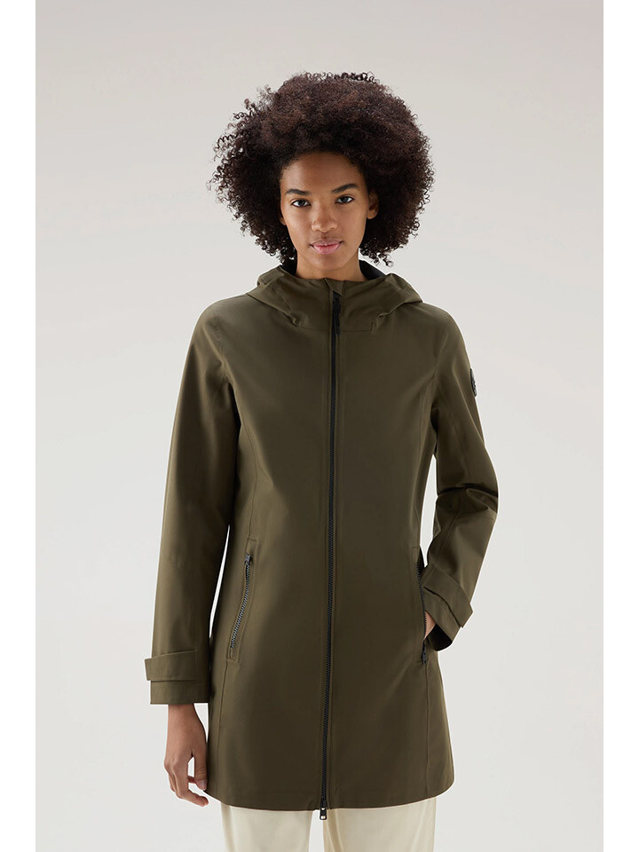 

Куртка софтшелл Woolrich Leavitt, хаки