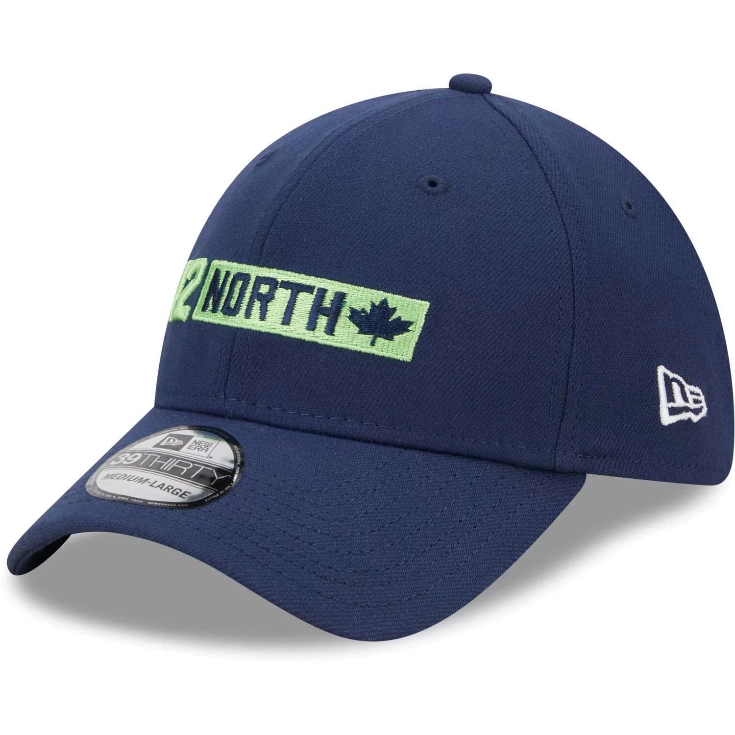 

Мужская шапка New Era College Navy Seattle Seahawks 12 North Collection 39THIRTY Flex Hat