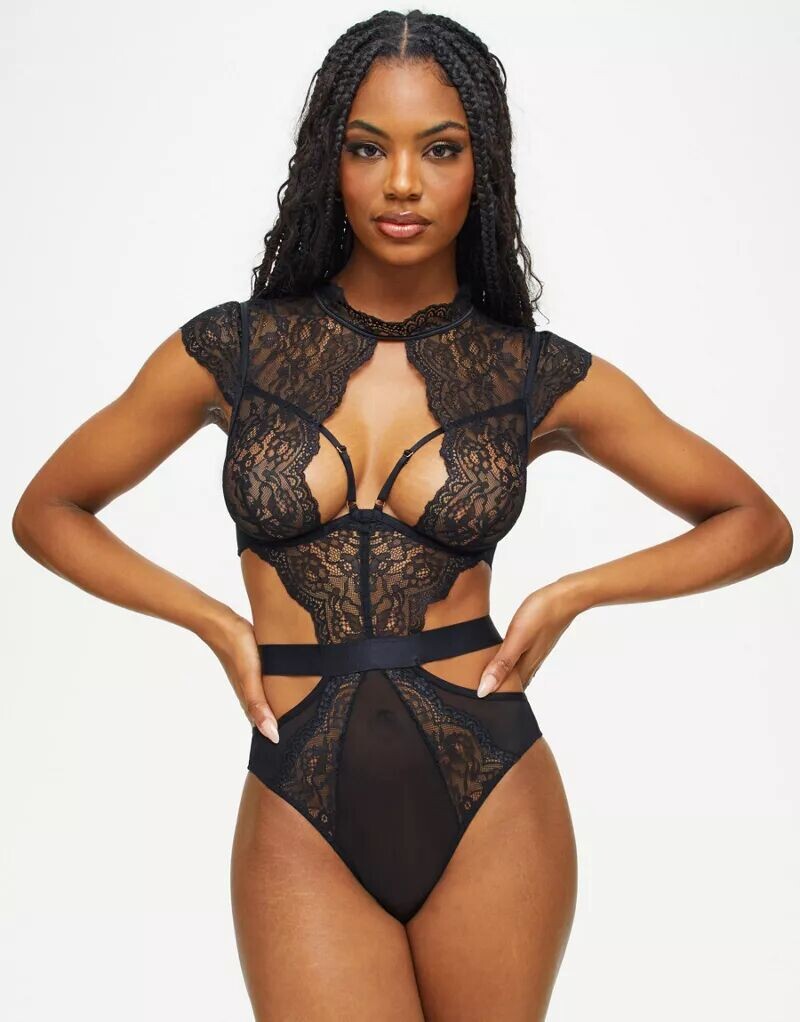 

Черное боди Ann Summers Zalia