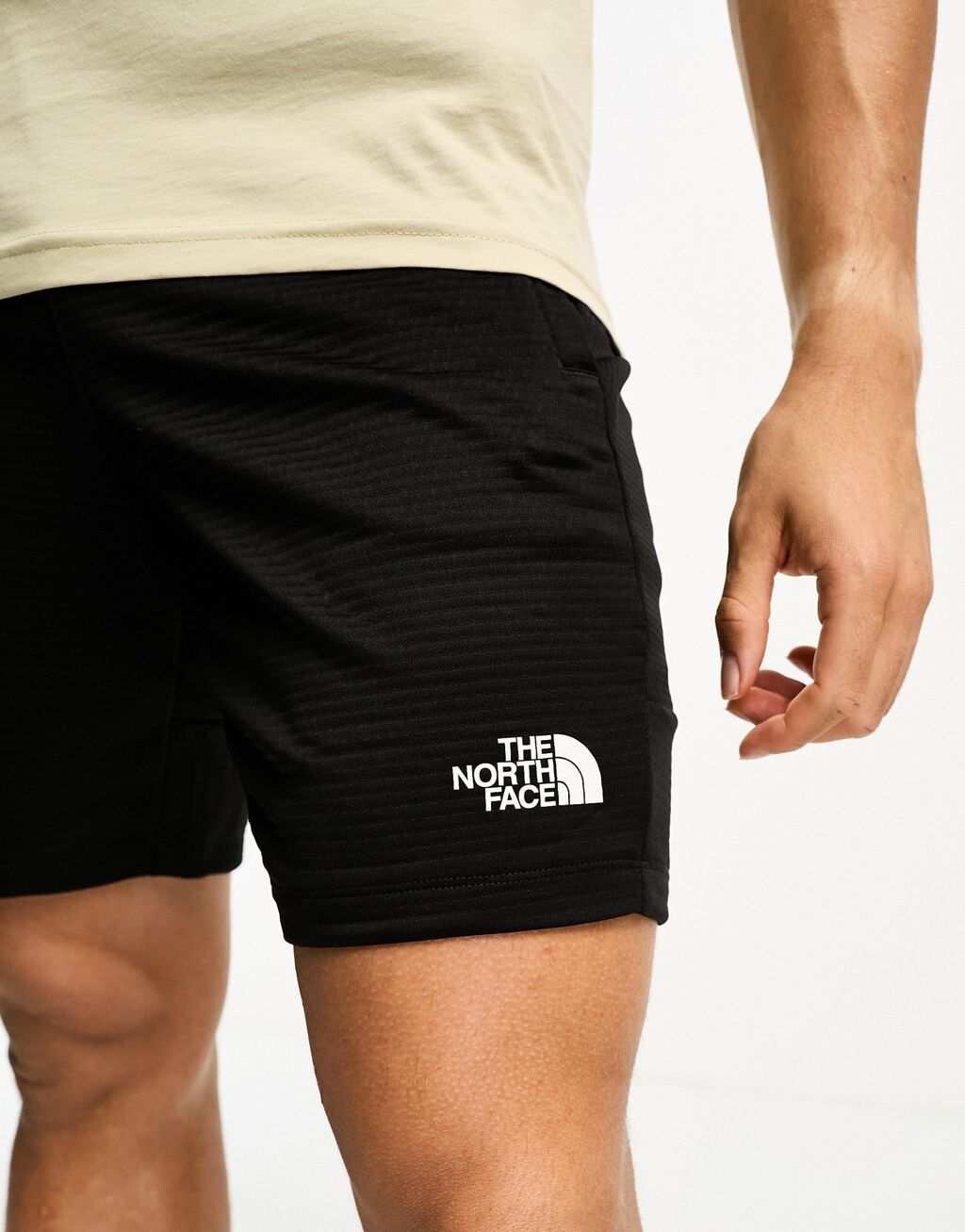 

Черные флисовые шорты The North Face Training Mountain Athletic