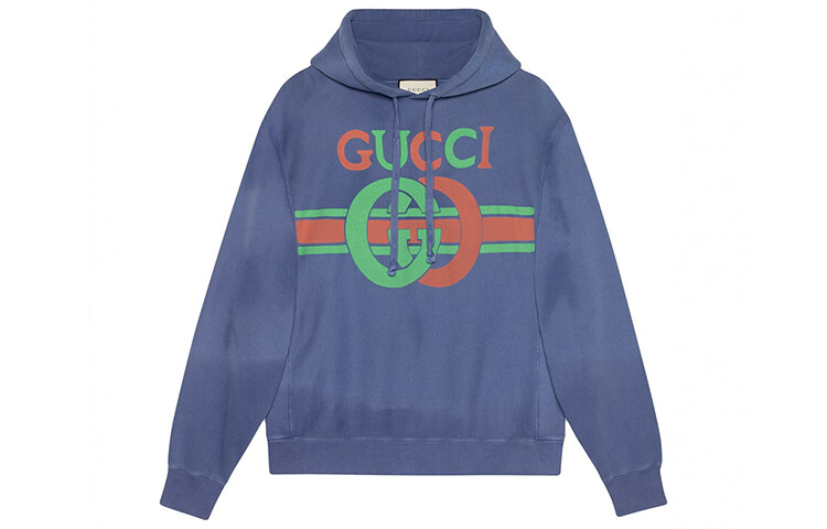 

GUCCI Мужская толстовка, цвет Blue