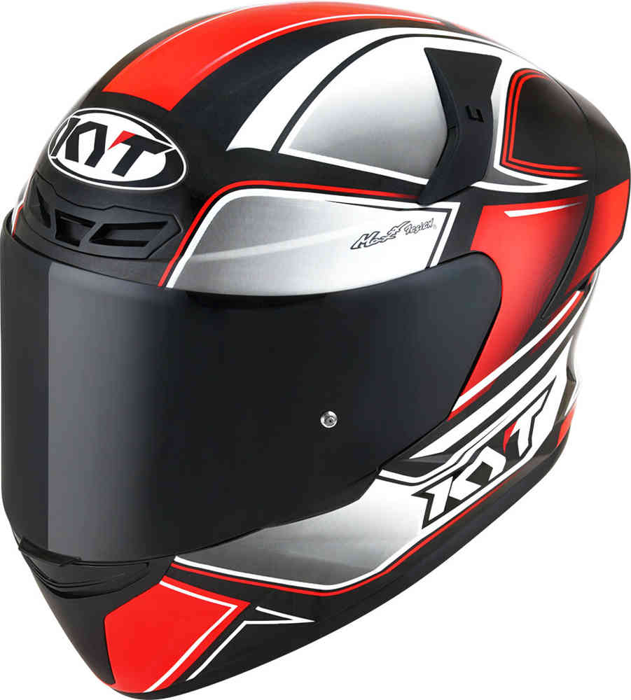 Туристический шлем TT Course KYT, серый/черный/красный