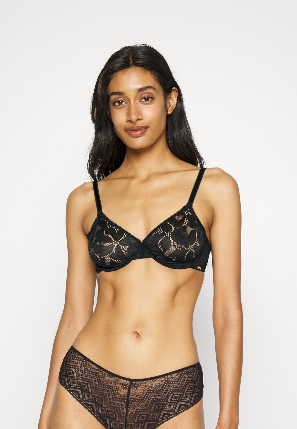 

Бюстгальтер на косточках Gossard, черный