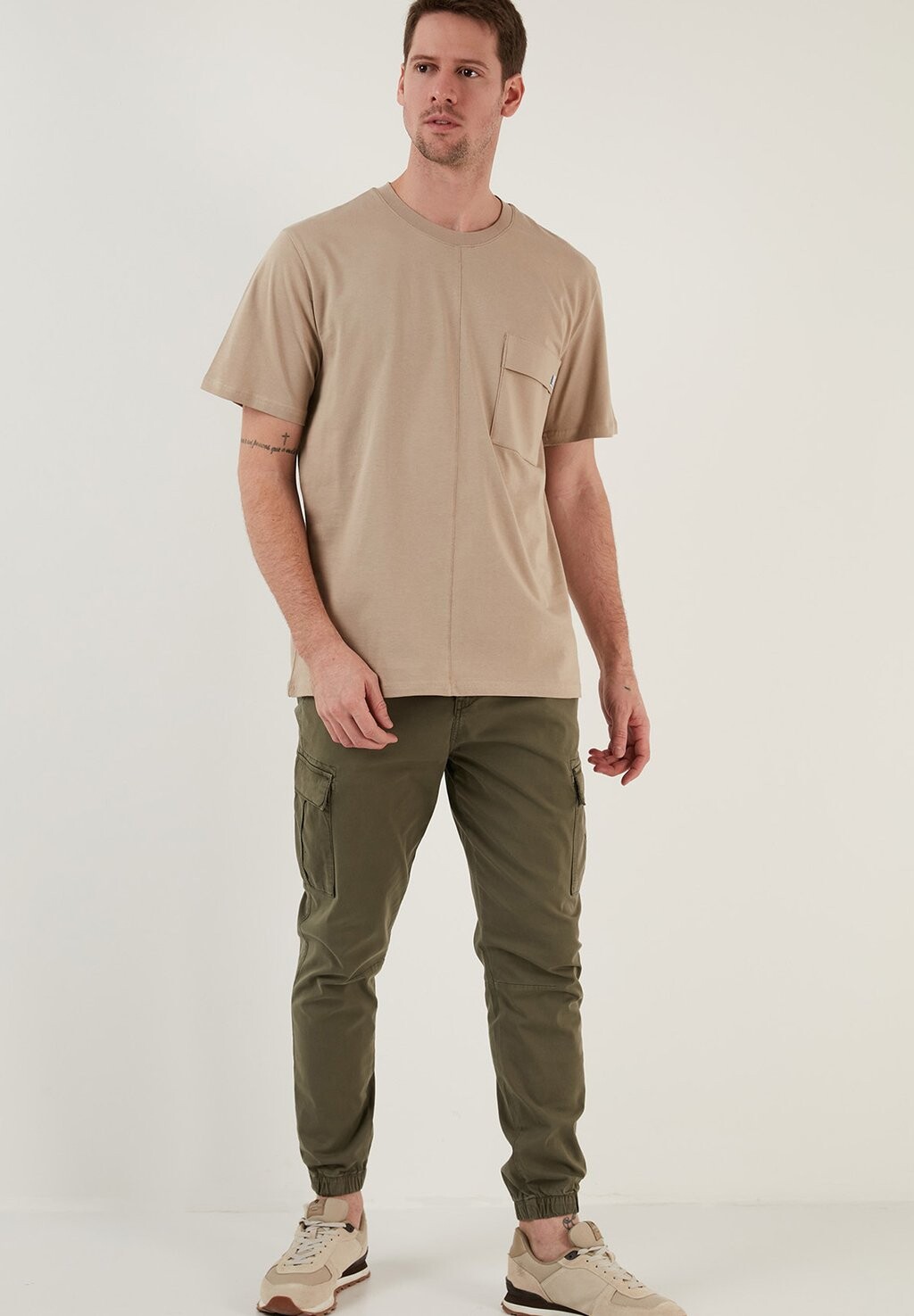 

Футболка базовая REGULAR FIT Buratti, цвет mink