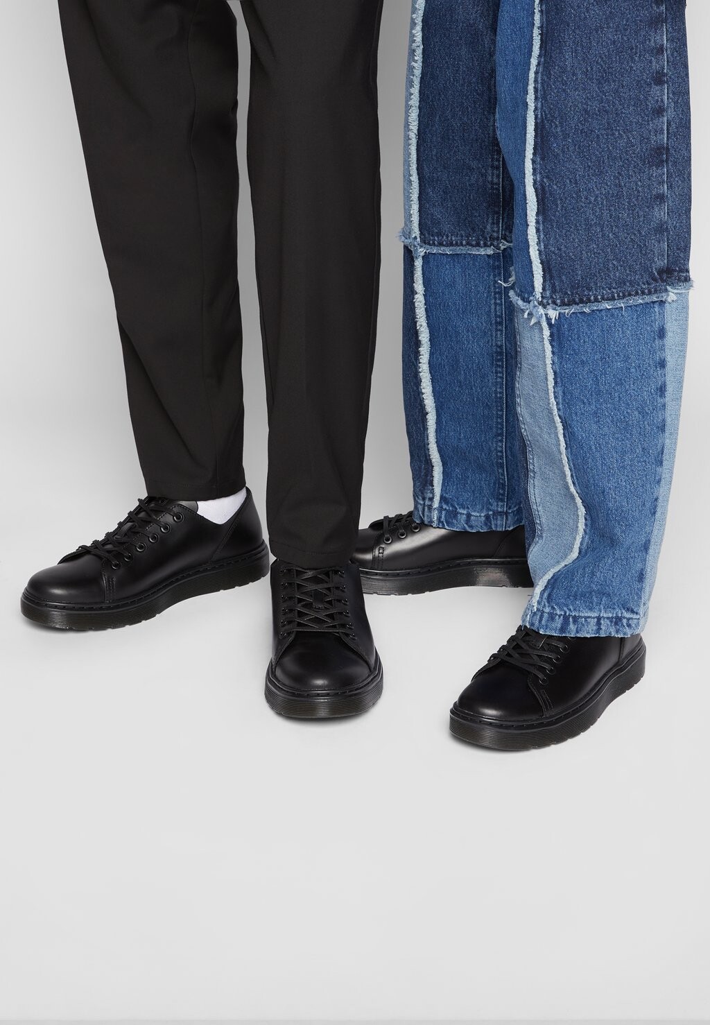 

Повседневные кроссовки на шнуровке Dr. Martens, черный