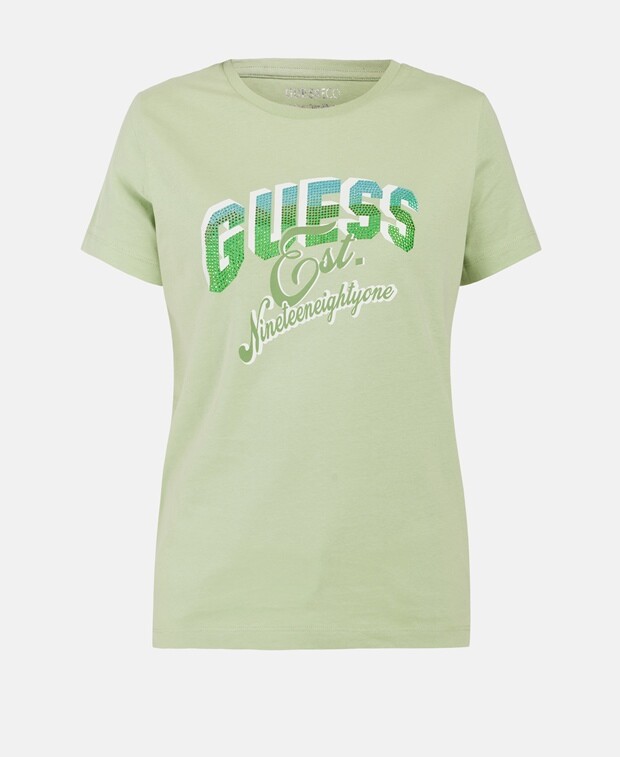 

Футболка Guess, зеленый