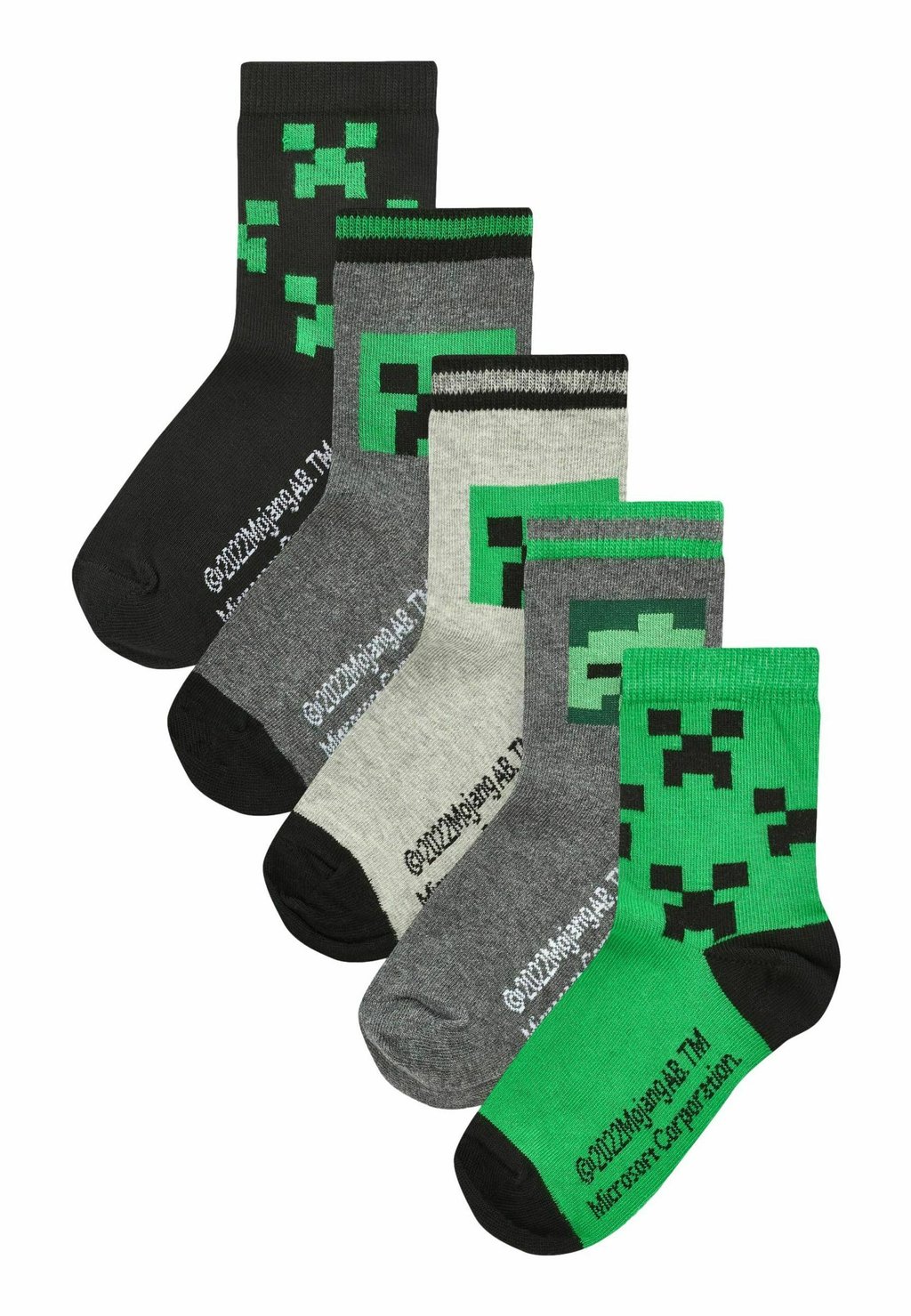 Носки LICENSE 5 PACK Next, цвет minecraft creeper pyramida кружка minecraft creeper heat change mug