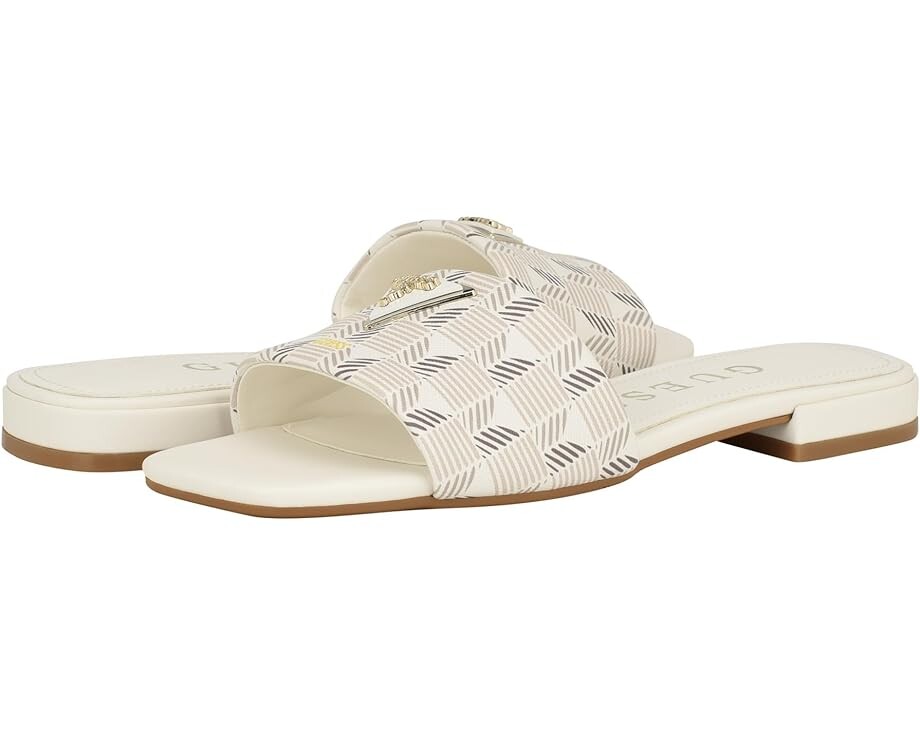 

Сандалии GUESS Tamed, цвет Ivory Multi