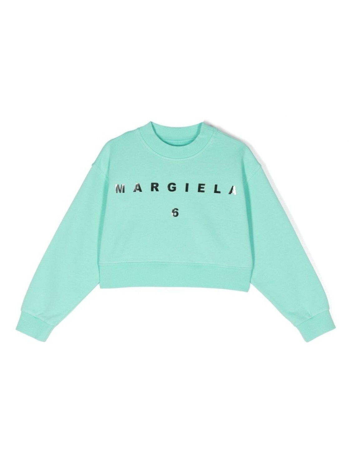 

MM6 Maison Margiela Kids толстовка с логотипом, синий