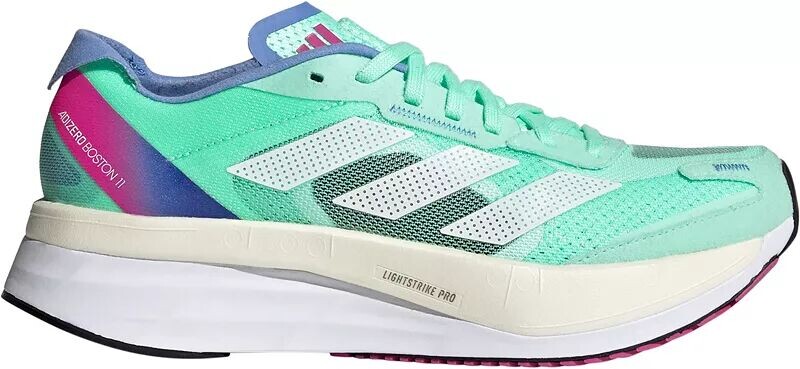 

Женские кроссовки Adidas Adizero Boston 11, мятный, Зеленый, Женские кроссовки Adidas Adizero Boston 11, мятный
