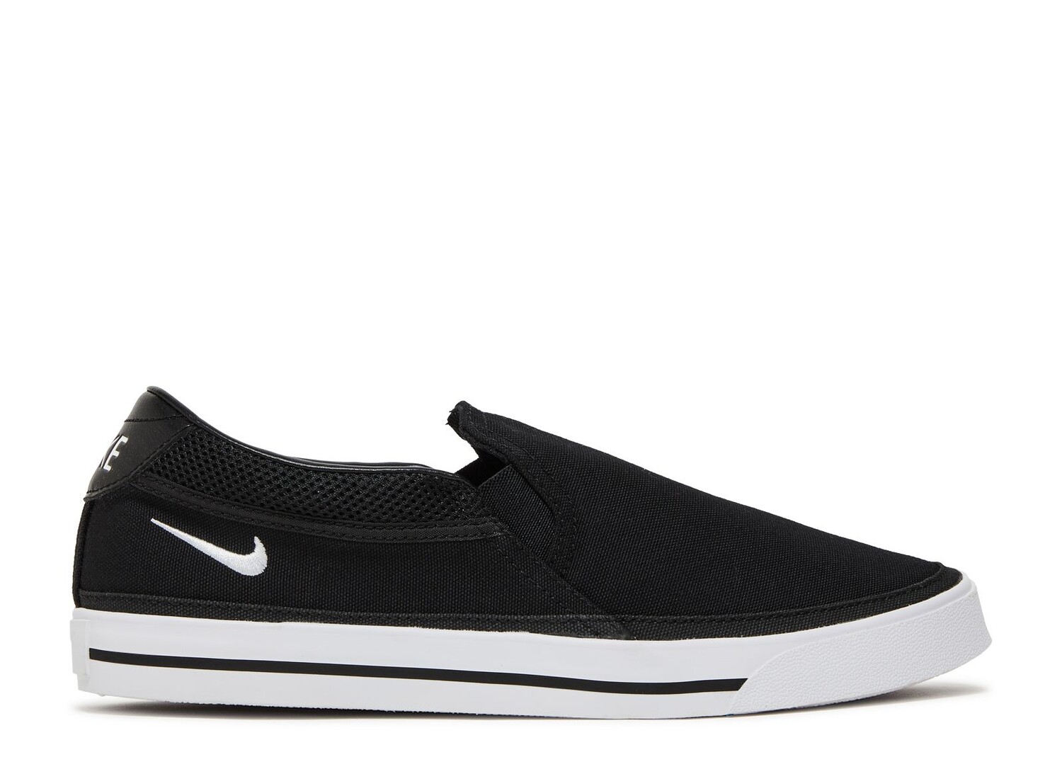 

Кроссовки Nike Court Legacy Slip 'Black White', черный