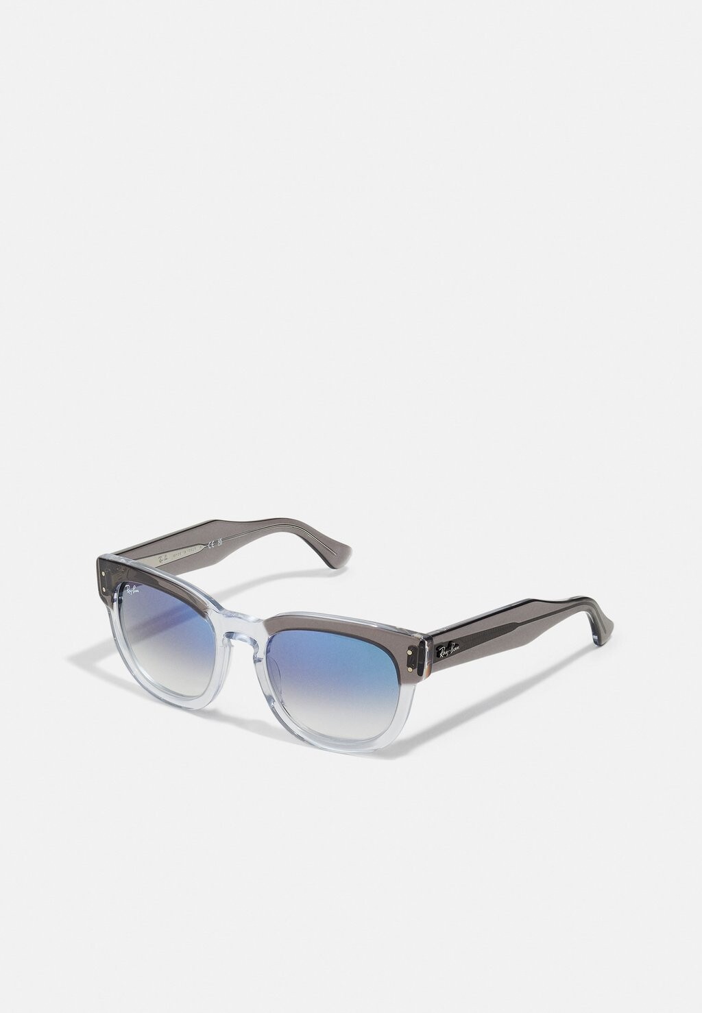 

Солнцезащитные очки Mega Hawkeye Unisex Ray-Ban, цвет grey on transparent