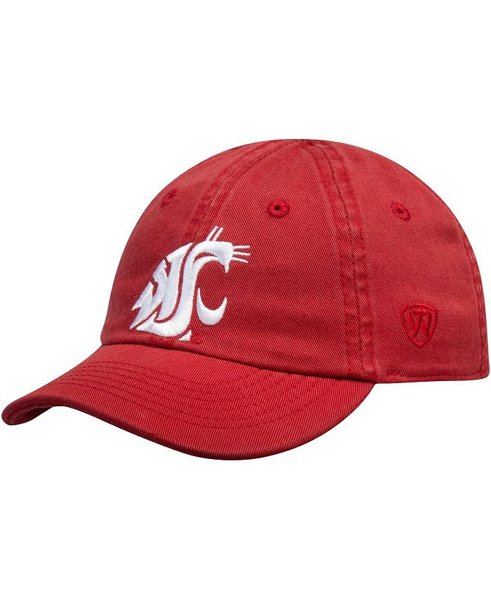 Регулируемая шапка для новорожденных Crimson Washington State Cougars Mini Me Top of the World, красный