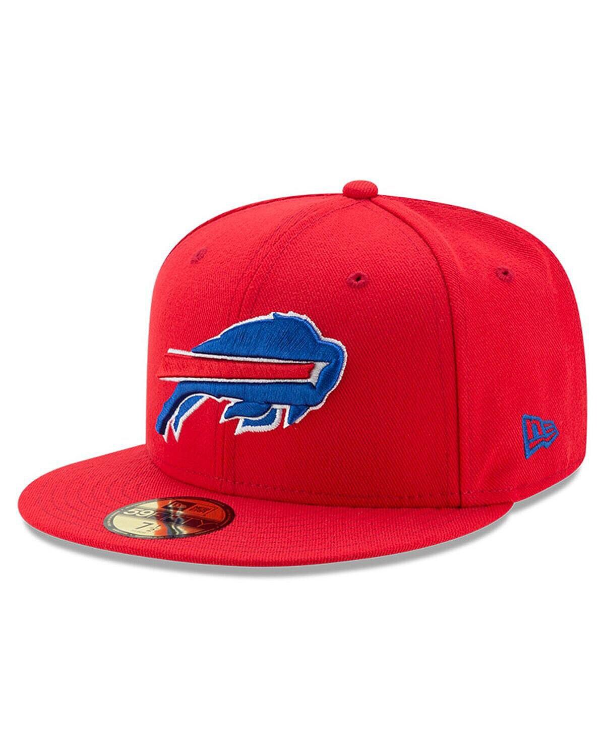 

Мужская красная приталенная шляпа Buffalo Bills Omaha 59FIFTY New Era