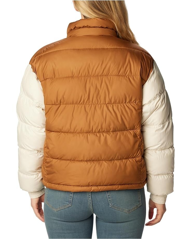 

Куртка Columbia Pike Lake II Cropped Jacket, цвет Camel Brown/Chalk