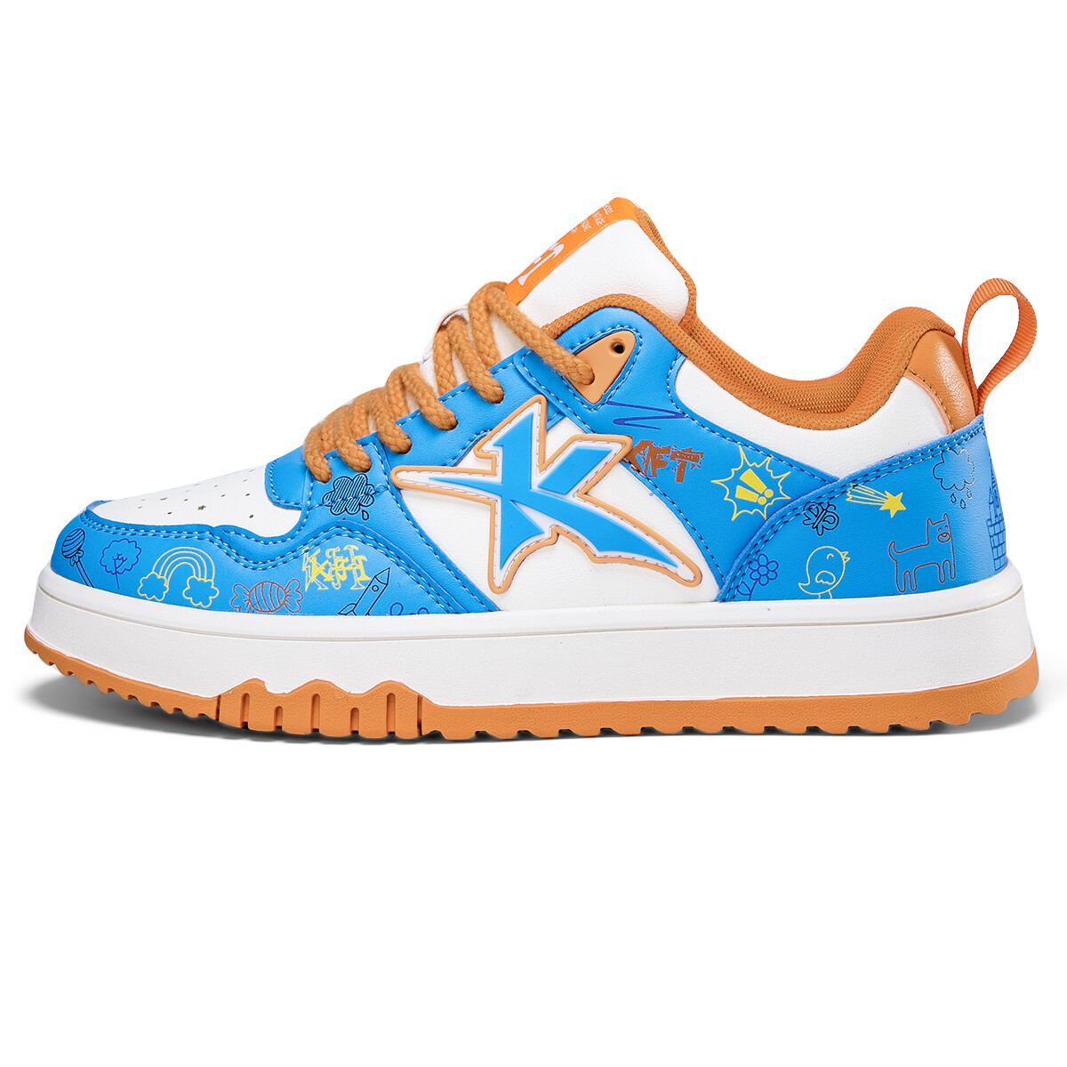

Кроссовки Foot King/KFT Skateboarding Shoes Unisex Low-top, зеленый
