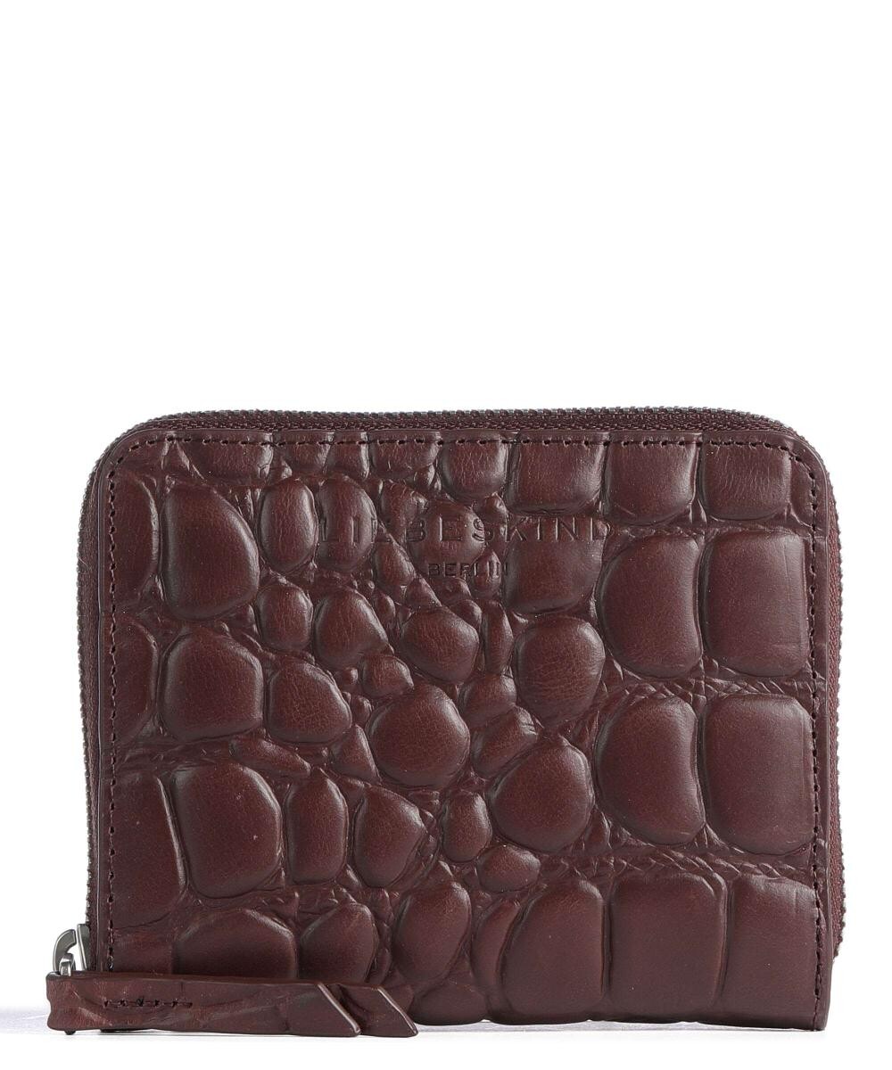 

Кошелек Croco Conny RFID кожаный с тиснением Liebeskind, бордовый
