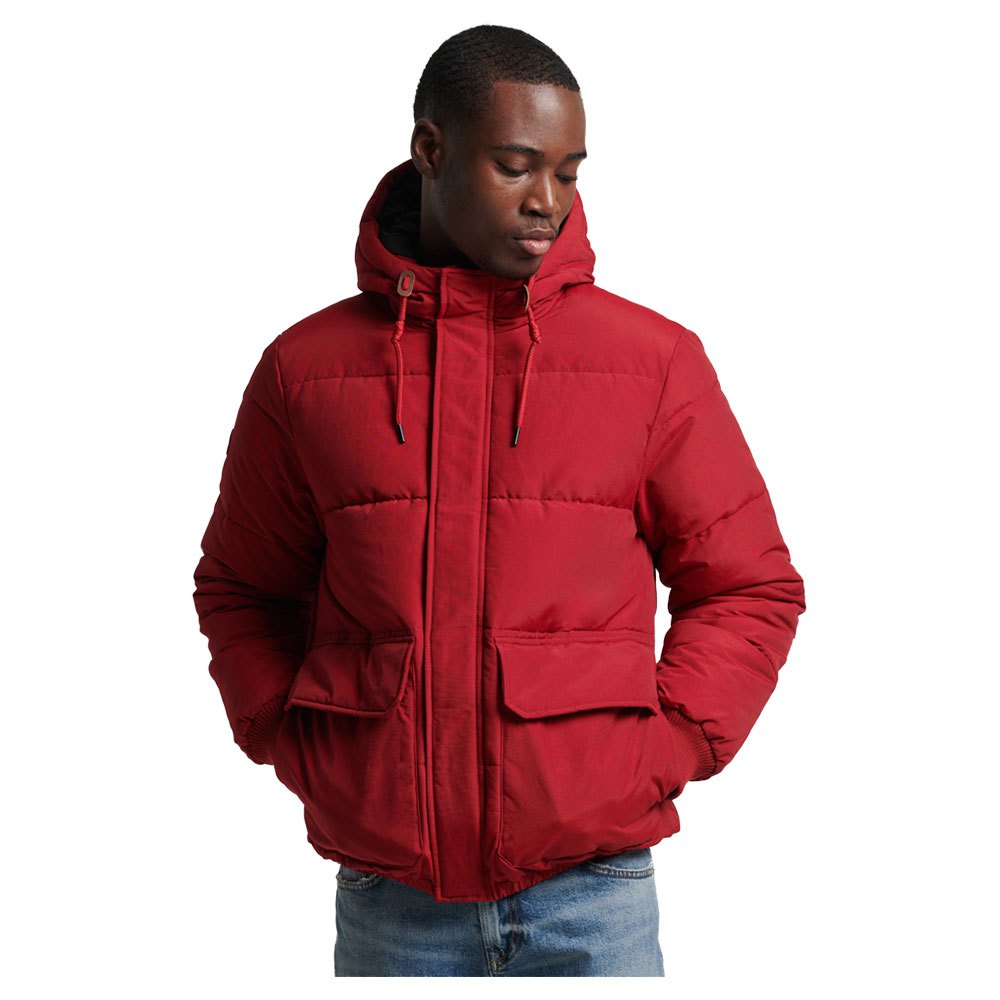 Куртка Superdry Vintage Mountain Puffer, красный