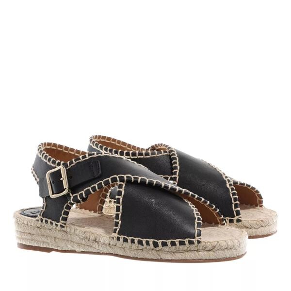 

Сандалии lucinda flat espadrille Chloé, черный