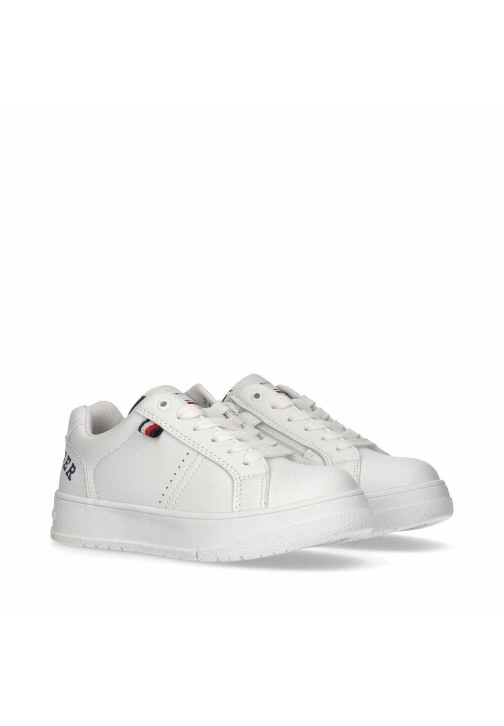 

Низкие кроссовки Con Lettering Sul Tallone Tommy Hilfiger, белые