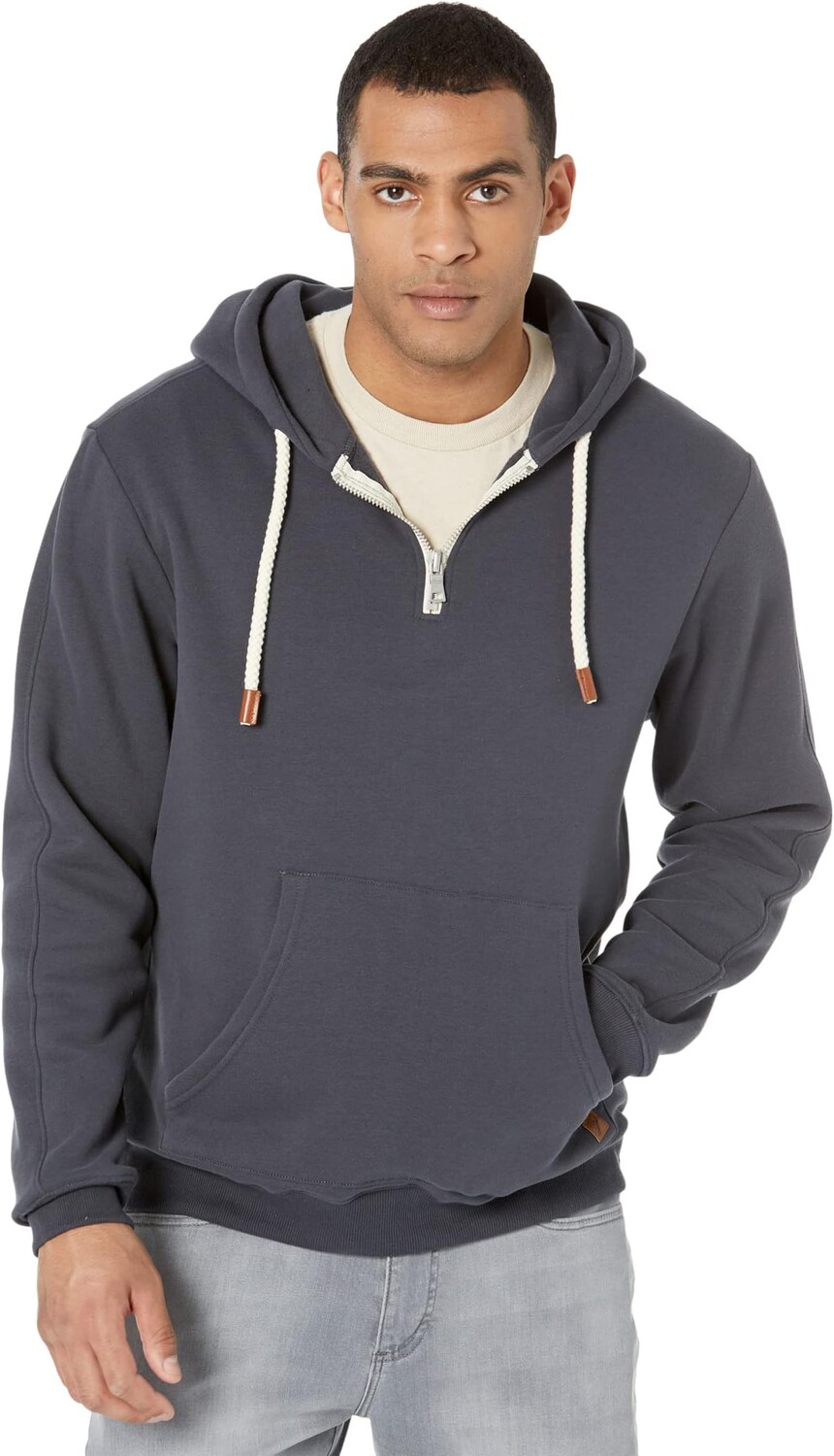 

Толстовка Later 1/4 Zip Fundamental Coast, темно-синий