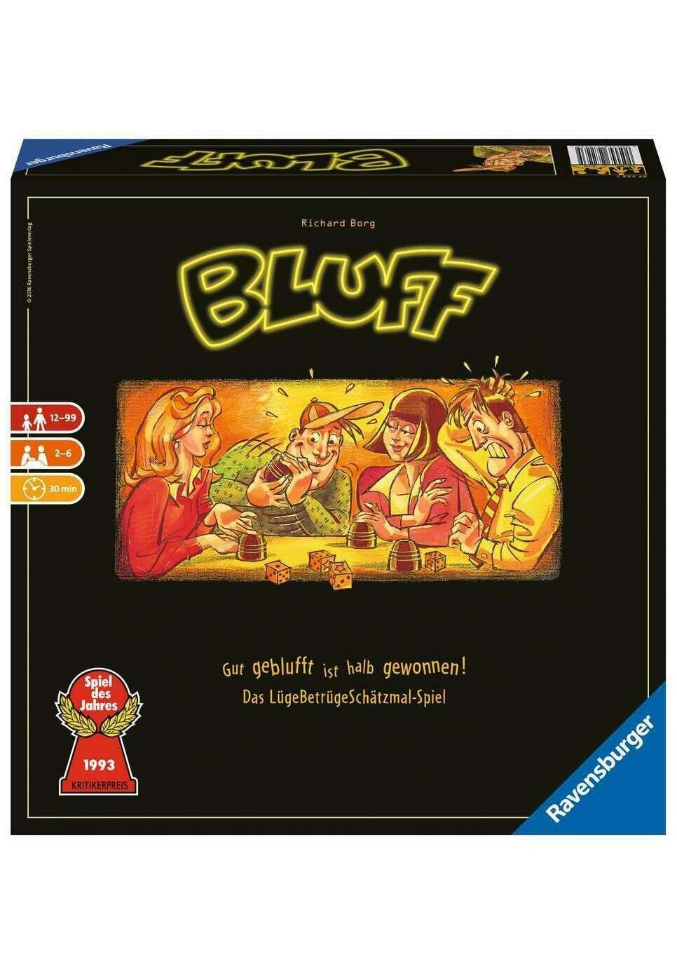 

Настольная игра BLUFF Ravensburger, цвет mehrfarbig