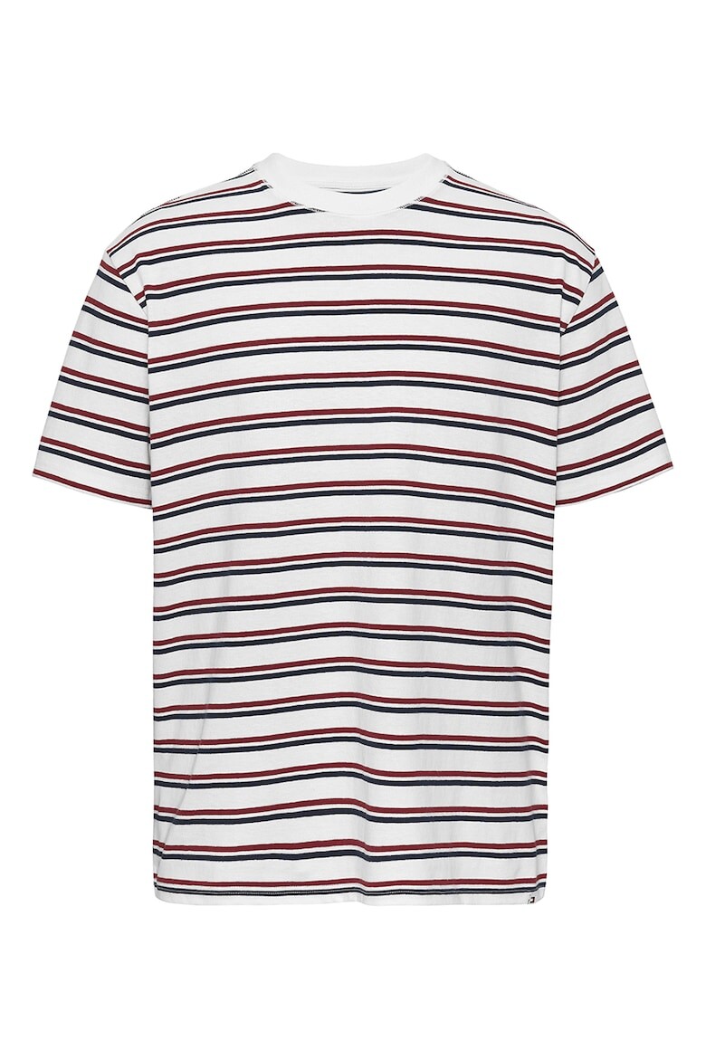 

Полосатая футболка с овальным вырезом Tommy Jeans, белый
