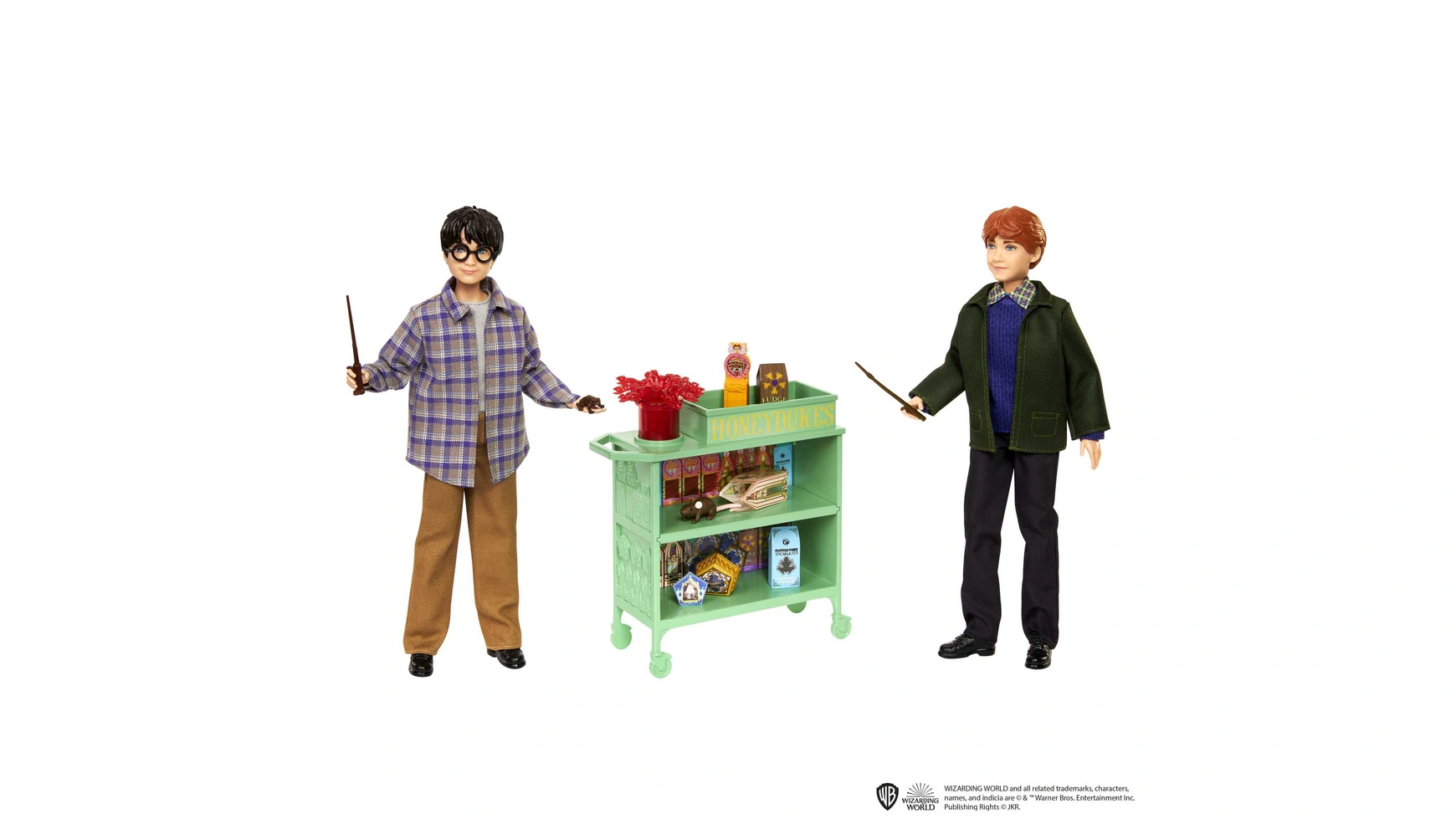 Гарри поттер гарри и рон в хогвартс-экспрессе Mattel
