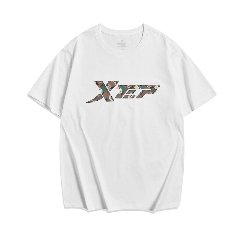 

Футболка унисекс Xtep, цвет Magma ash