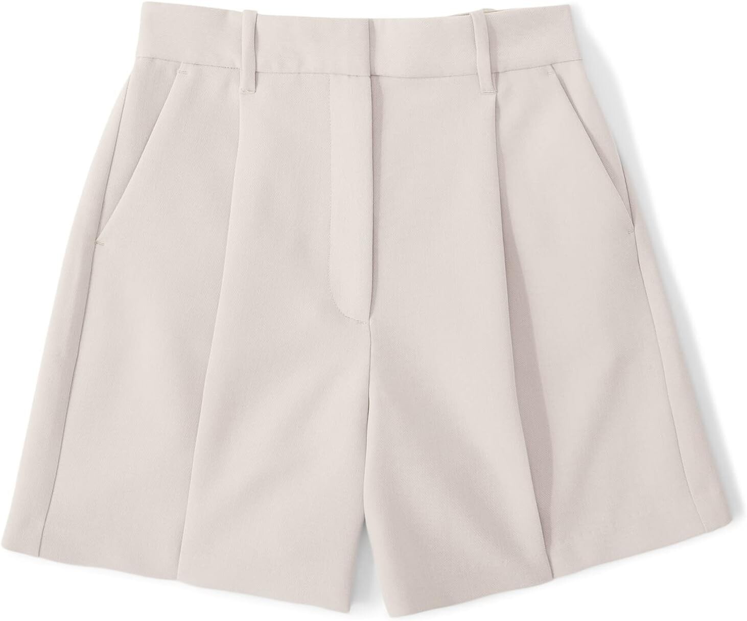 

Короткие шорты с мягкой структурой Abercrombie & Fitch, цвет Chateau Grey