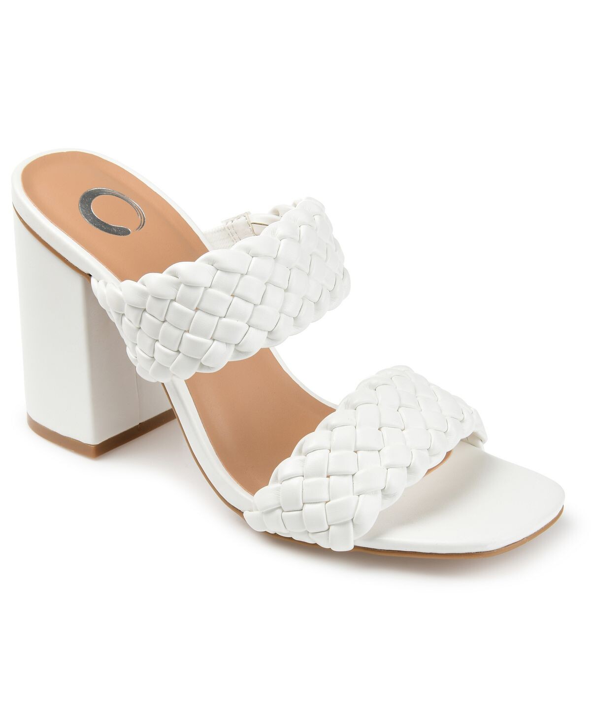

Женские плетеные сандалии Melissa Journee Collection, белый