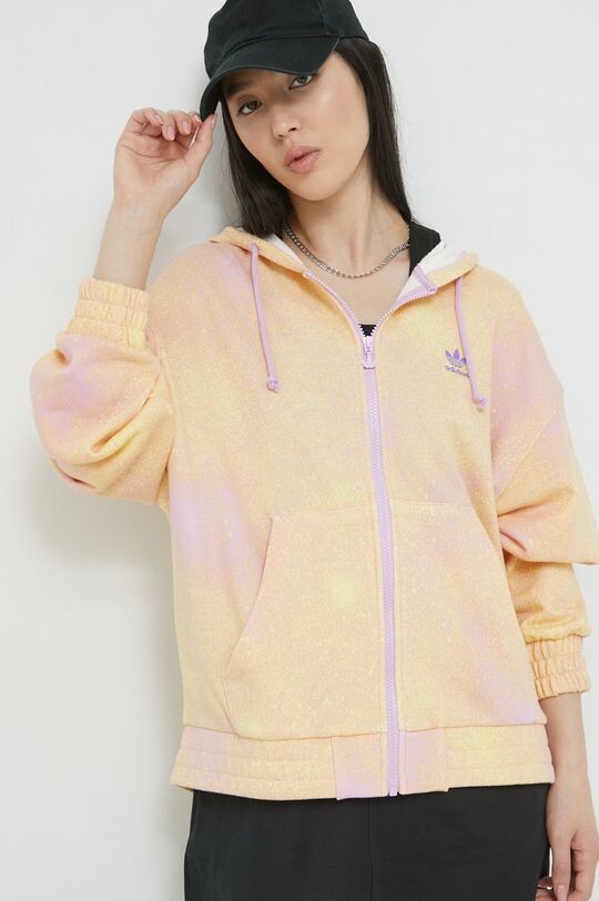 

Хлопковая толстовка adidas Originals, мультиколор