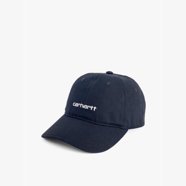 

Кепка из хлопка с надписью на холсте Carhartt Wip, черный