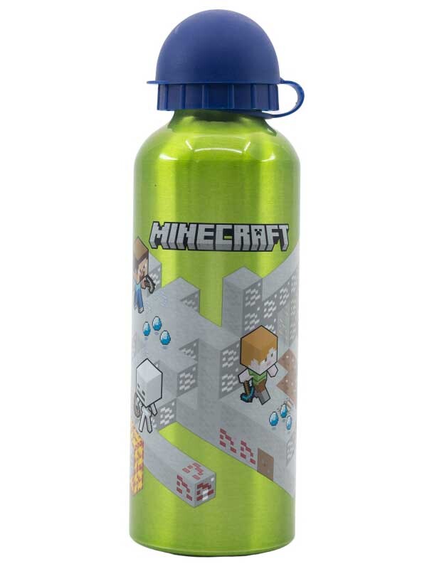 

Бутылка Stor Minecraft HIGH ALUMINIUM BOTTLE 530 ML, разноцветный