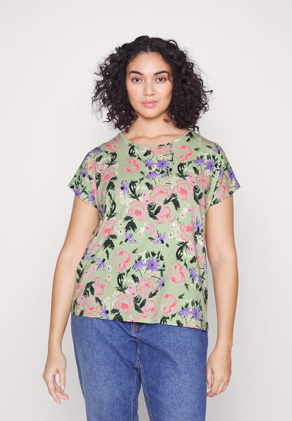 

Футболка с принтом Vero Moda, Зеленый