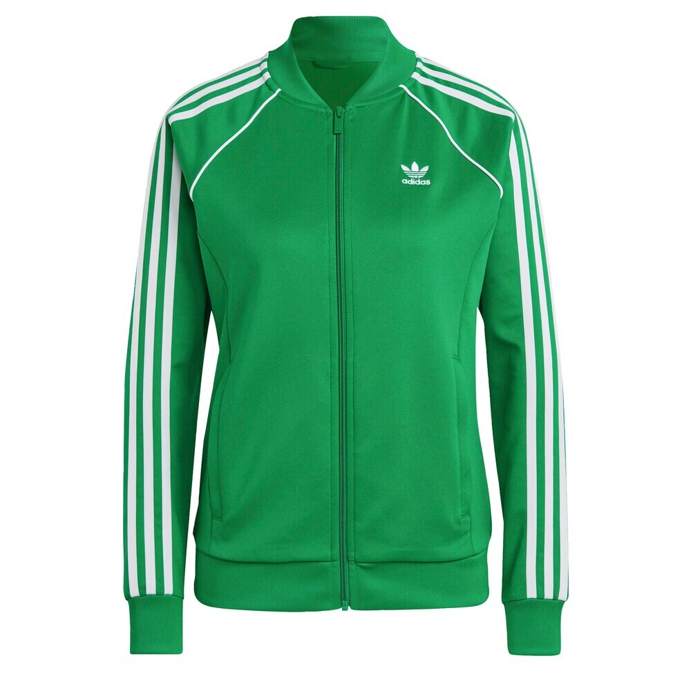 

Толстовка на молнии Adidas Adicolor Classics Sst, зеленый