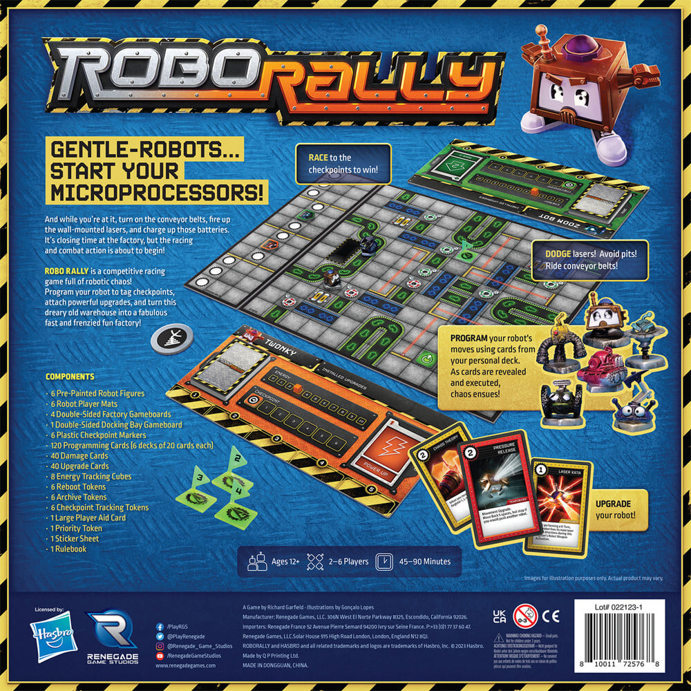 

Настольная игра Renegade Game Studios Robo Rally