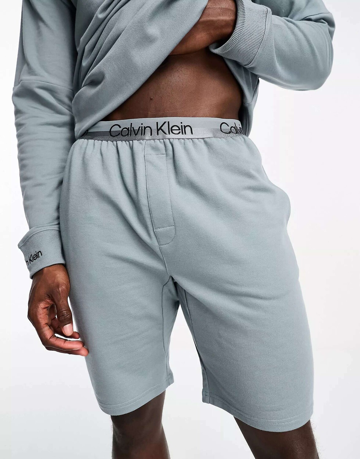 

Синие шорты для сна Calvin Klein
