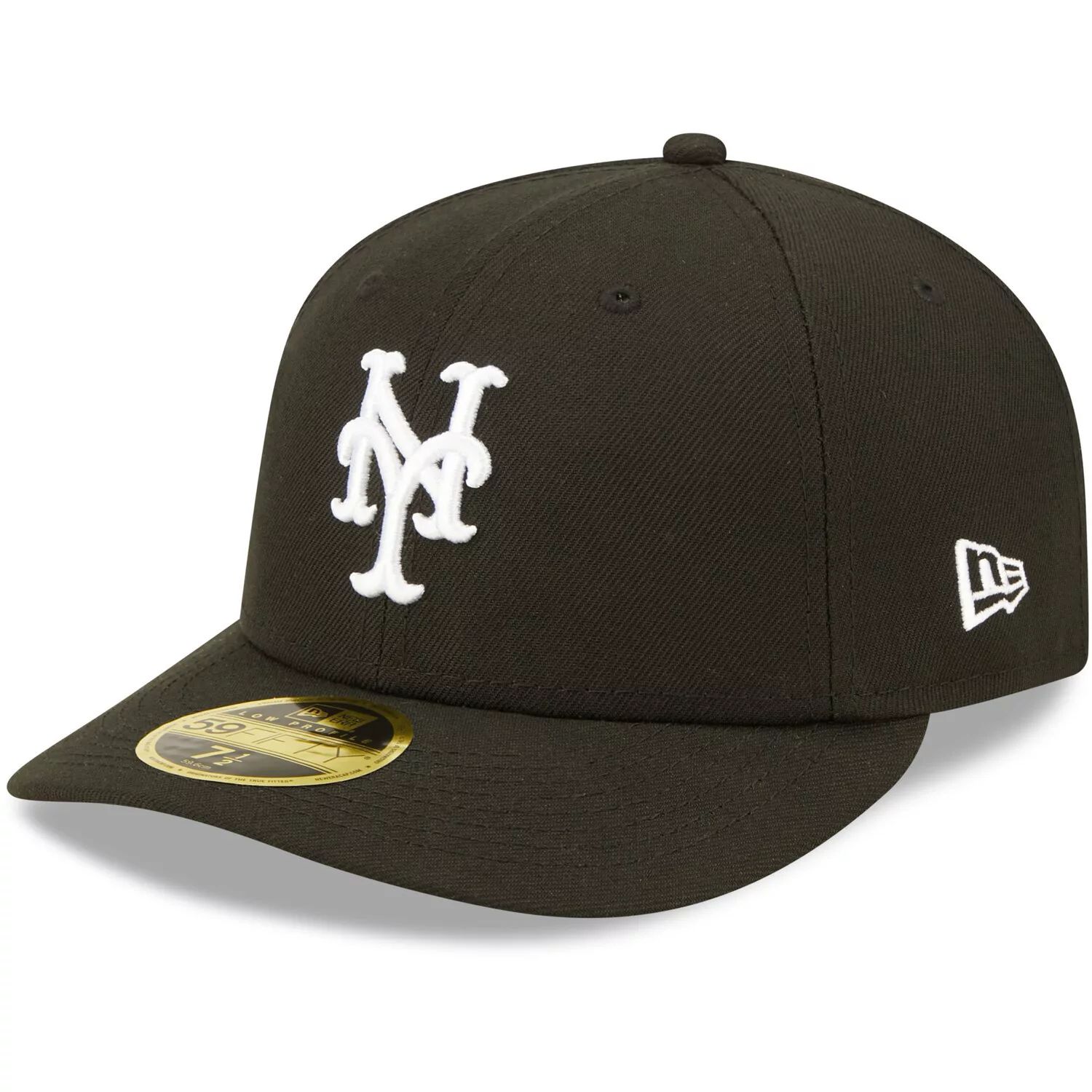 

Мужская низкопрофильная низкопрофильная шляпа New Era New York Mets 59FIFTY